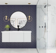 Laviva 313VTR-48CW Vitri 48" Bathroom Vanity with VIVA Stone Solid Surface Countertop (image 2)