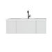 Laviva 313VTR-48CW Vitri 48" Bathroom Vanity with VIVA Stone Solid Surface Countertop