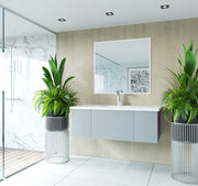 Laviva 313VTR-48FG Vitri 48" Bathroom Vanity with VIVA Stone Solid Surface Countertop (image 3)