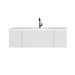 Laviva 313VTR-54CW Vitri 54" Bathroom Vanity with VIVA Stone Solid Surface Countertop