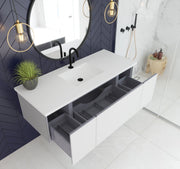 Laviva 313VTR-54CW Vitri 54" Bathroom Vanity with VIVA Stone Solid Surface Countertop (image 4)