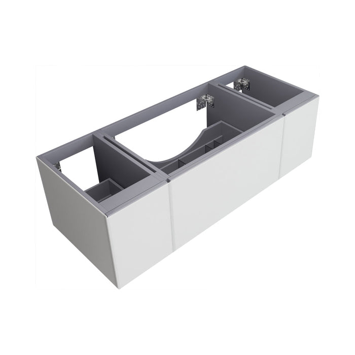 Laviva 313VTR-54 Vitri 54" Wall Hung Bathroom Vanity Cabinet