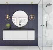 Laviva 313VTR-54 Vitri 54" Wall Hung Bathroom Vanity Cabinet (image 4)