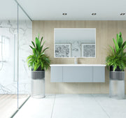 Laviva 313VTR-54FG Vitri 54" Bathroom Vanity with VIVA Stone Solid Surface Countertop (image 2)