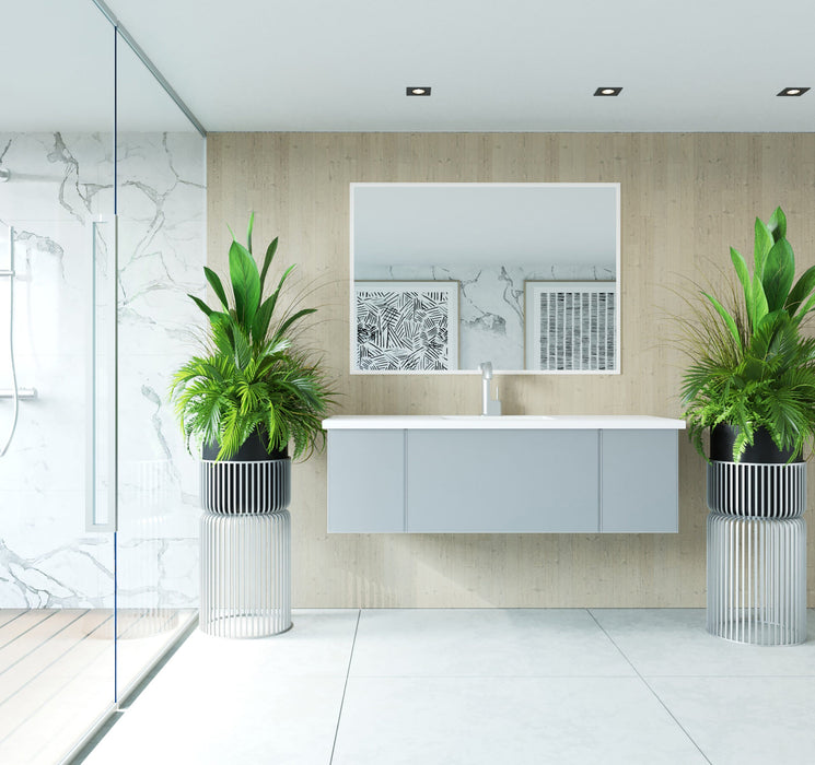 Laviva 313VTR-54FG Vitri 54" Bathroom Vanity with VIVA Stone Solid Surface Countertop