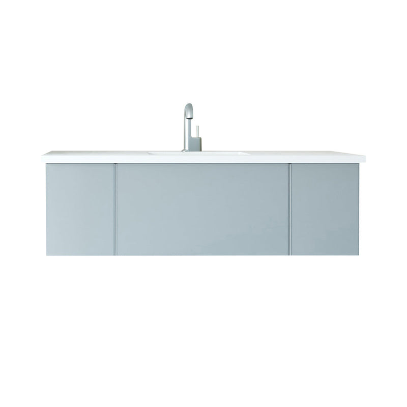 Laviva 313VTR-54FG Vitri 54" Bathroom Vanity with VIVA Stone Solid Surface Countertop