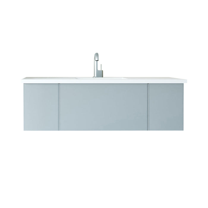 Laviva 313VTR-54FG Vitri 54" Bathroom Vanity with VIVA Stone Solid Surface Countertop