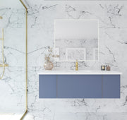 Laviva 313VTR-54NB Vitri 54" Bathroom Vanity with VIVA Stone Solid Surface Countertop (image 2)