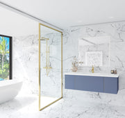 Laviva 313VTR-54NB Vitri 54" Bathroom Vanity with VIVA Stone Solid Surface Countertop (image 3)