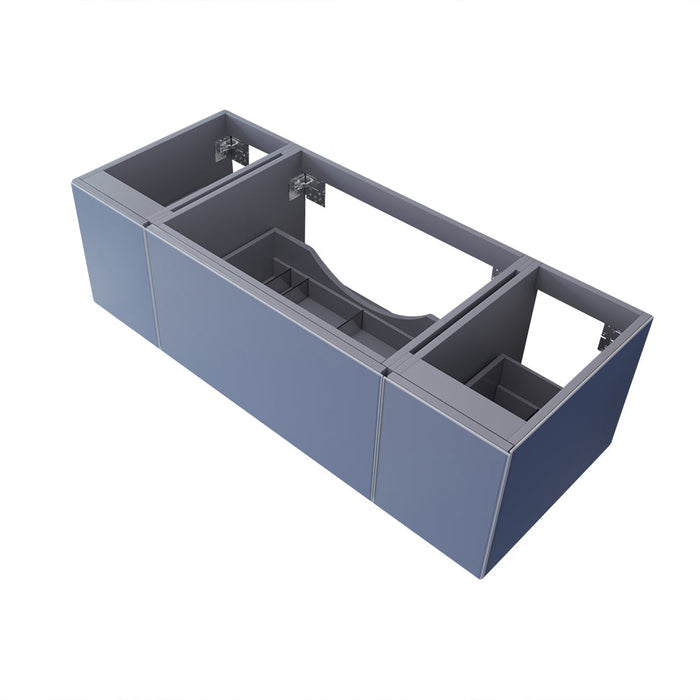 Laviva 313VTR-54 Vitri 54" Wall Hung Bathroom Vanity Cabinet