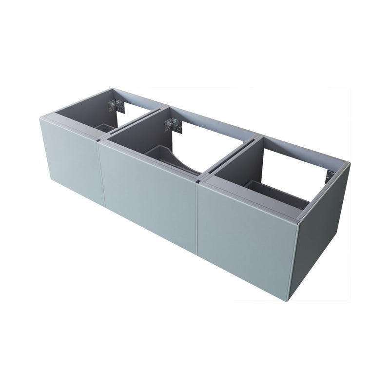 Laviva 313VTR-60C Vitri 60" Single Sink Wall Hung Bathroom Vanity Cabinet (image 5)