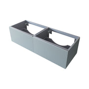 Laviva 313VTR-60D Vitri 60" Double Sink Wall Hung Bathroom Vanity Cabinet (image 5)