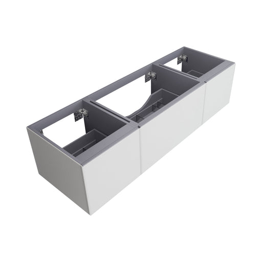 Laviva 313VTR-66 Vitri 66" Single Sink Wall Hung Bathroom Vanity Cabinet