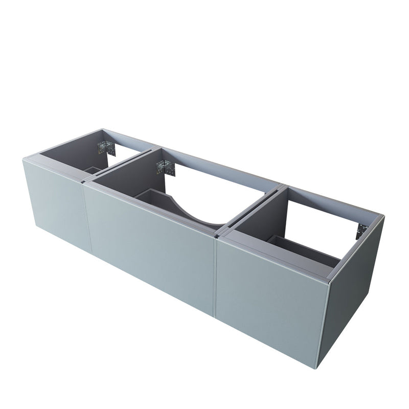 Laviva 313VTR-66 Vitri 66" Single Sink Wall Hung Bathroom Vanity Cabinet (image 5)