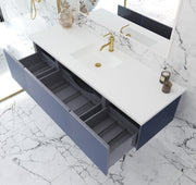 Laviva 313VTR-66NB Vitri 66" Single Sink Bathroom Vanity with VIVA Stone Solid Surface Countertop (image 4)