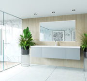Laviva 313VTR-72CFG Vitri 72" Single Sink Bathroom Vanity with VIVA Stone Solid Surface Countertop (image 3)