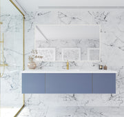 Laviva 313VTR-72CNB Vitri 72" Single Sink Bathroom Vanity with VIVA Stone Solid Surface Countertop (image 2)