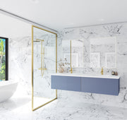 Laviva 313VTR-72DNB Vitri 72" Double Sink Bathroom Vanity with VIVA Stone Solid Surface Countertop (image 3)