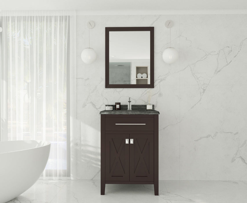 Laviva 313YG319-24B Wimbledon 24" Bathroom Vanity with Countertop