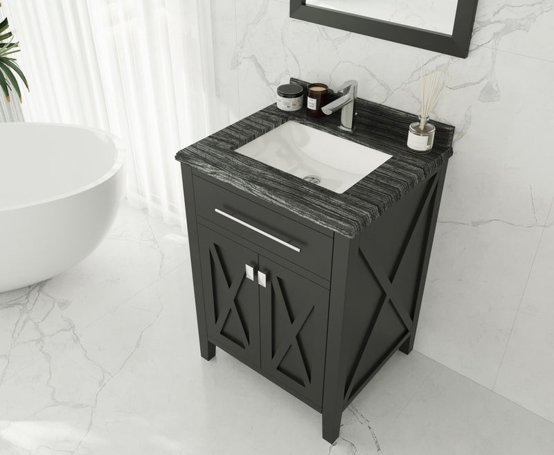 Laviva 313YG319-24E Wimbledon 24" Bathroom Vanity with Countertop (image 3)