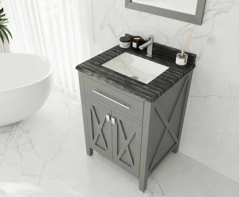 Laviva 313YG319-24G Wimbledon 24" Bathroom Vanity with Countertop (image 3)