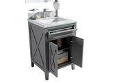 Laviva 313YG319-24G Wimbledon 24" Bathroom Vanity with Countertop (image 7)