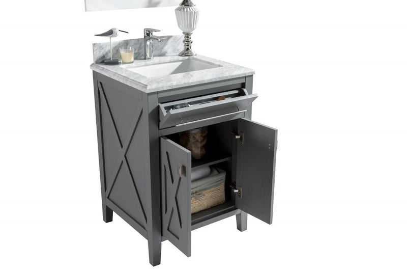 Laviva 313YG319-24G Wimbledon 24" Bathroom Vanity with Countertop (image 7)