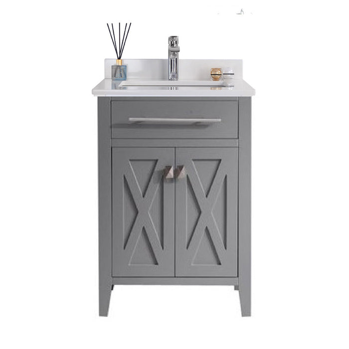 Laviva 313YG319-24G Wimbledon 24" Bathroom Vanity with Countertop