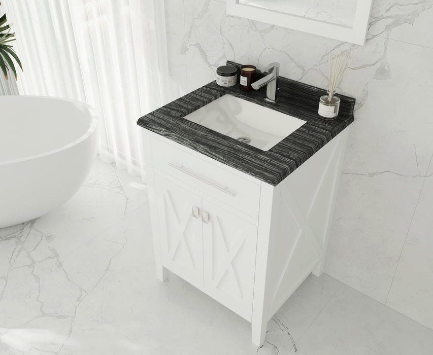 Laviva 313YG319-24W Wimbledon 24" Bathroom Vanity with Countertop