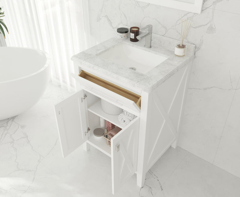 Laviva 313YG319-24W Wimbledon 24" Bathroom Vanity with Countertop (image 8)