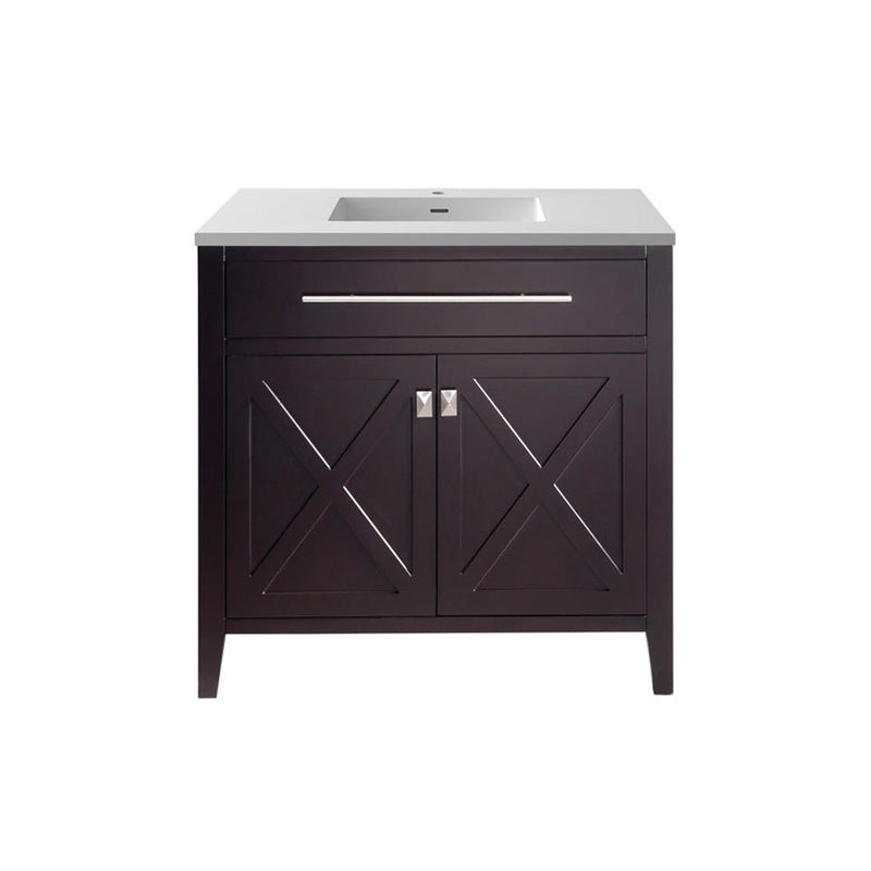Laviva 313YG319-36B Wimbledon 36" Bathroom Vanity with Countertop (image 5)
