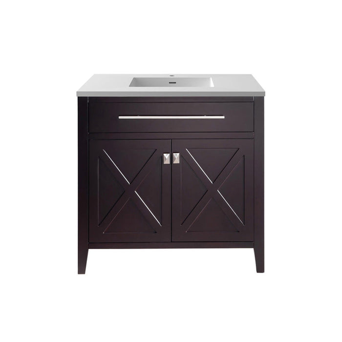 Laviva 313YG319-36B Wimbledon 36" Bathroom Vanity with Countertop