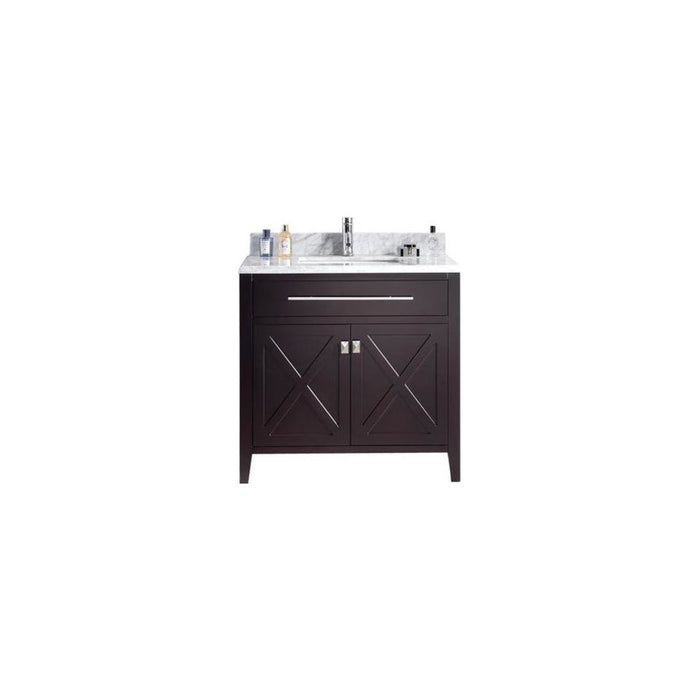 Laviva 313YG319-36B Wimbledon 36" Bathroom Vanity with Countertop