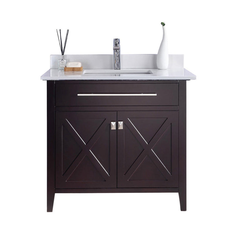 Laviva 313YG319-36B Wimbledon 36" Bathroom Vanity with Countertop (image 7)