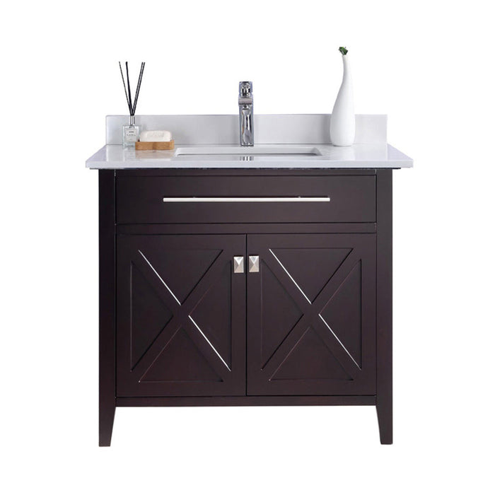 Laviva 313YG319-36B Wimbledon 36" Bathroom Vanity with Countertop