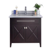 Laviva 313YG319-36B Wimbledon 36" Bathroom Vanity with Countertop (image 8)