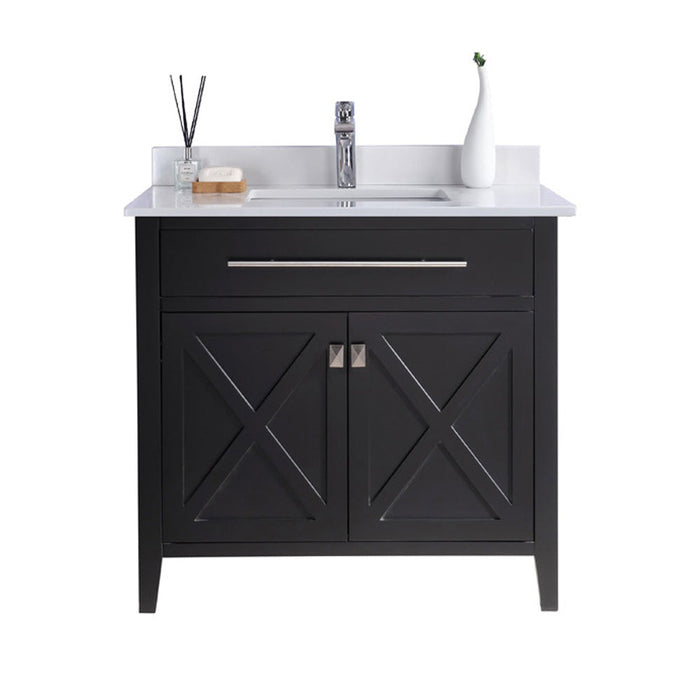 Laviva 313YG319-36E Wimbledon 36" Bathroom Vanity with Countertop
