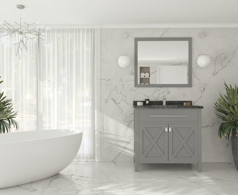 Laviva 313YG319-36G Wimbledon 36" Bathroom Vanity with Countertop (image 2)