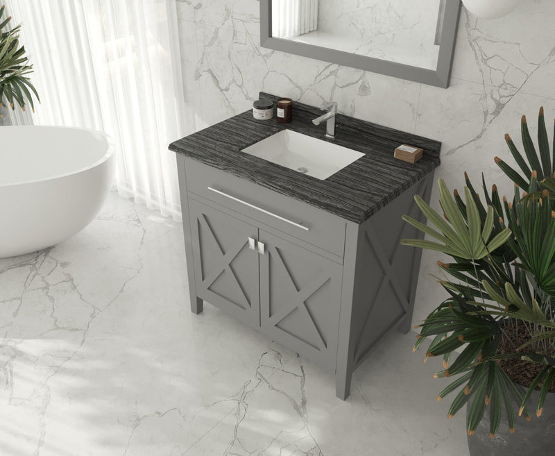 Laviva 313YG319-36G Wimbledon 36" Bathroom Vanity with Countertop (image 3)
