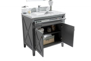 Laviva 313YG319-36G Wimbledon 36" Bathroom Vanity with Countertop (image 7)