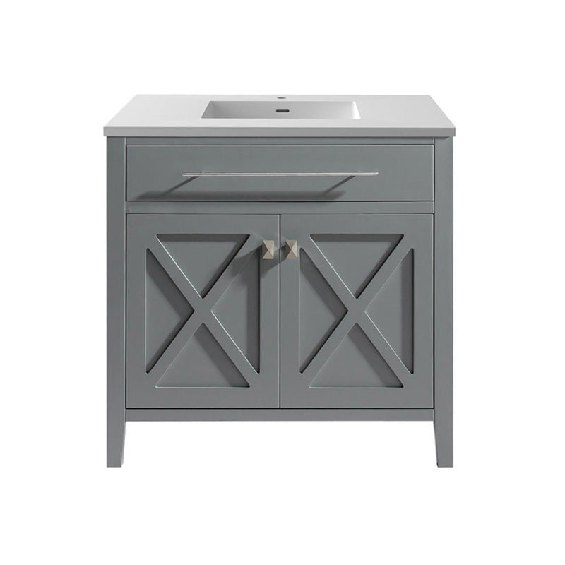 Laviva 313YG319-36G Wimbledon 36" Bathroom Vanity with Countertop (image 8)