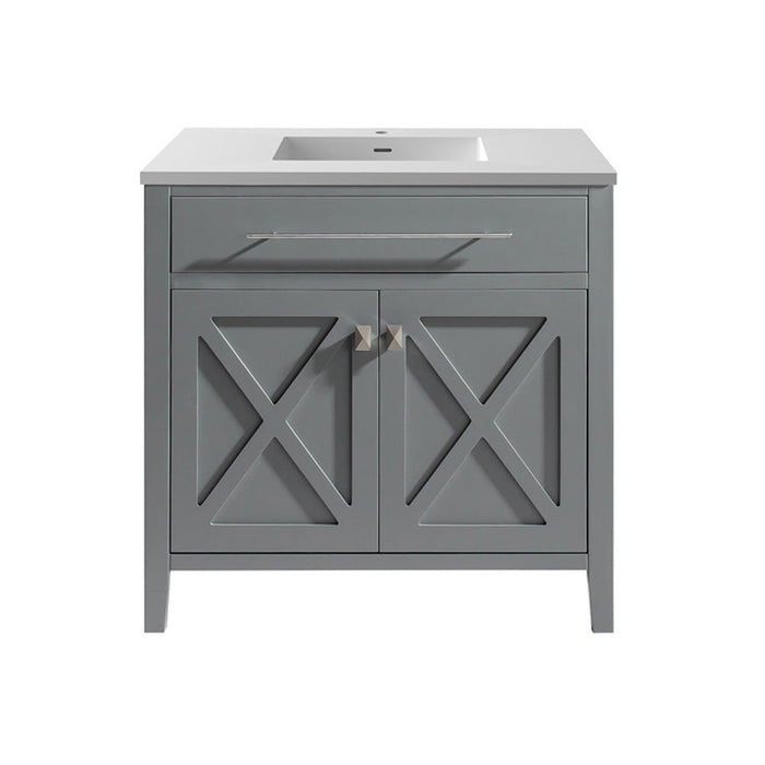 Laviva 313YG319-36G Wimbledon 36" Bathroom Vanity with Countertop