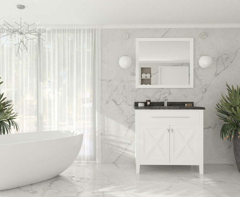 Laviva 313YG319-36W Wimbledon 36" Bathroom Vanity with Countertop (image 2)
