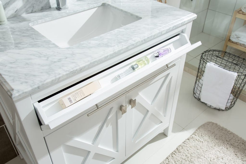 Laviva 313YG319-36W Wimbledon 36" Bathroom Vanity with Countertop (image 7)