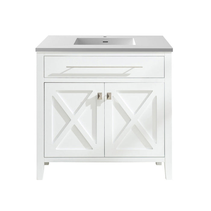 Laviva 313YG319-36W Wimbledon 36" Bathroom Vanity with Countertop