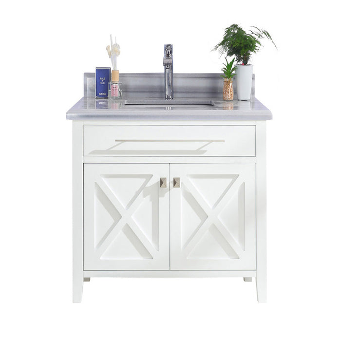 Laviva 313YG319-36W Wimbledon 36" Bathroom Vanity with Countertop