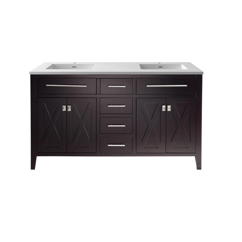 Laviva 313YG319-60 Wimbledon 60" Double Sink Bathroom Vanity Cabinet (image 5)