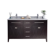Laviva 313YG319-60 Wimbledon 60" Double Sink Bathroom Vanity Cabinet (image 7)