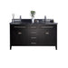 Laviva 313YG319-60E Wimbledon 60" Double Sink Bathroom Vanity with Countertop