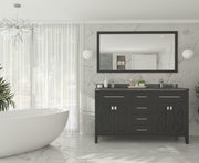 Laviva 313YG319-60E Wimbledon 60" Double Sink Bathroom Vanity with Countertop (image 2)